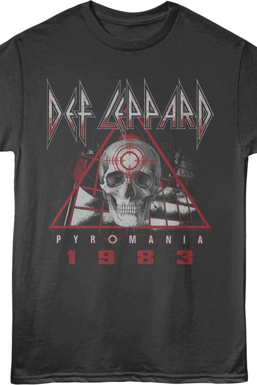 Pyromania Skull Def Leppard T-Shirt