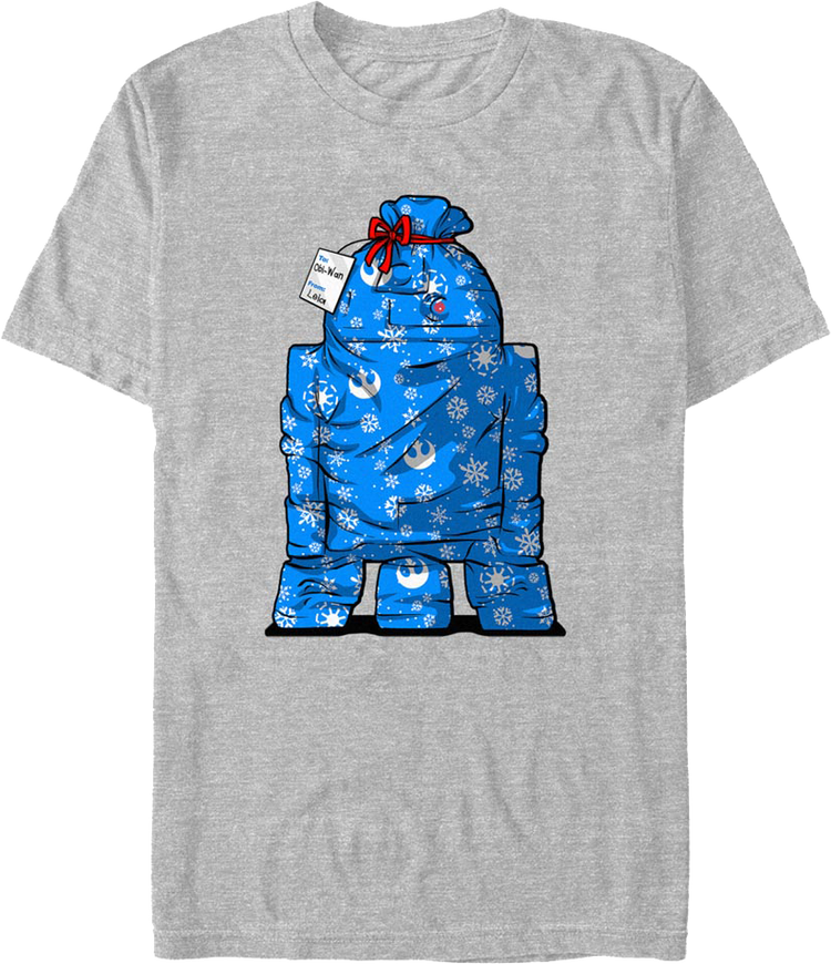 R2-D2 Giftwrapped Star Wars T-Shirt