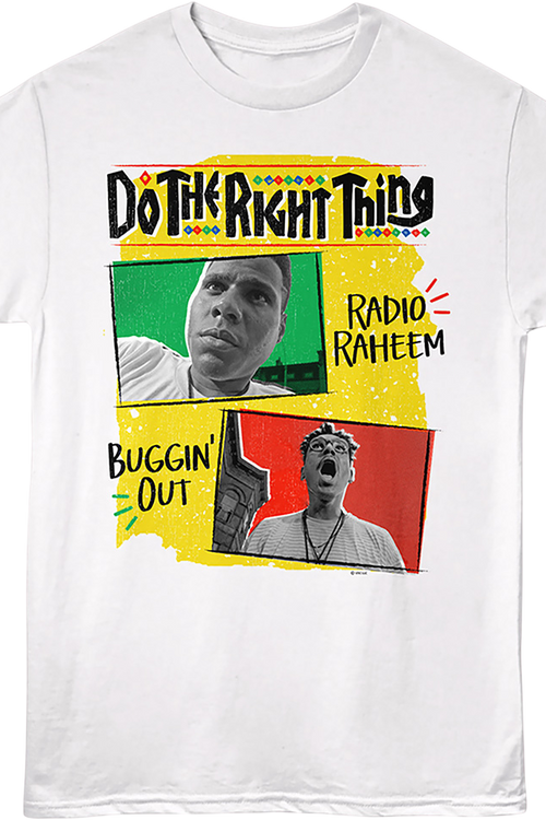 Radio Raheem & Buggin' Out Do The Right Thing T-Shirt