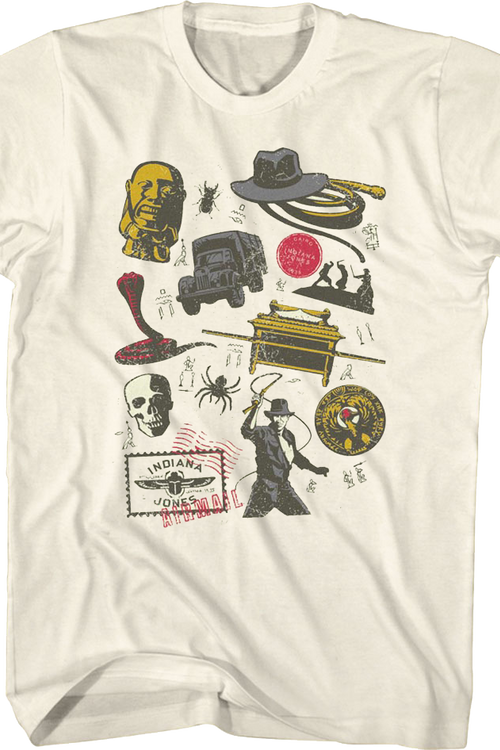 Raiders of the Lost Ark Icons Indiana Jones T-Shirt