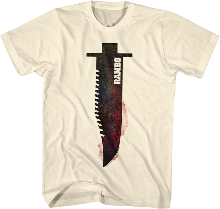 Knife Logo Rambo T-Shirt