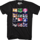 Ranger Panels Morphin Power Rangers T-Shirt thumbnail