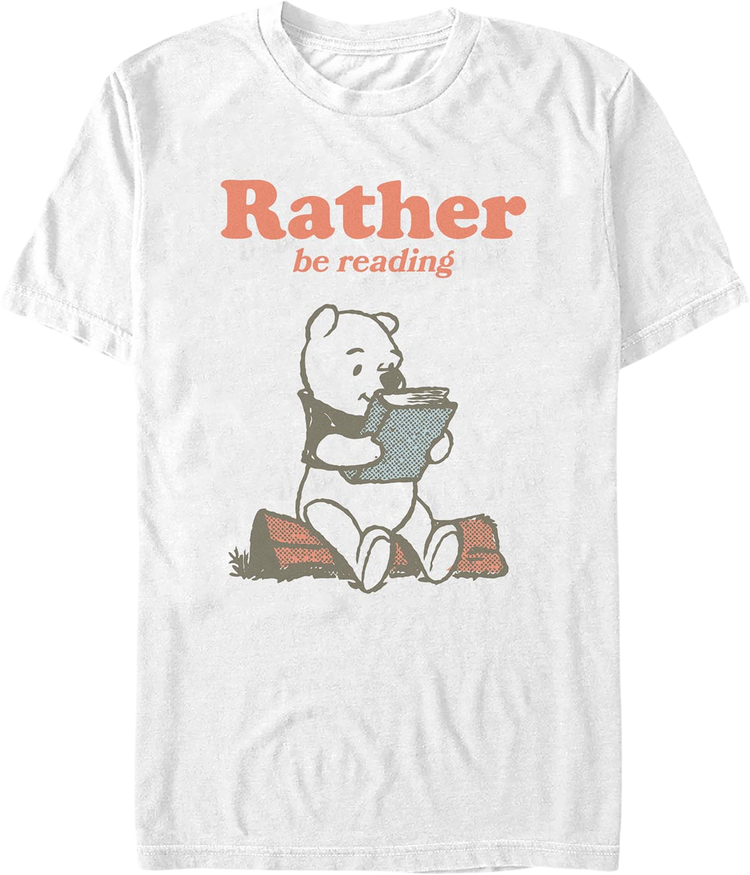 Rather Be Reading Winnie The Pooh T-Shirt