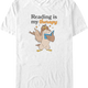 Reading Is My Therapy Winnie The Pooh T-Shirt thumbnail