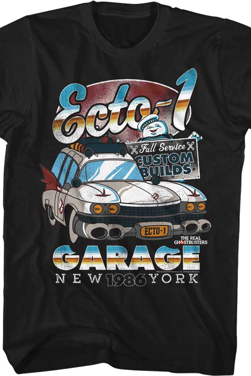 Real Ghostbusters Ecto-1 T-Shirt