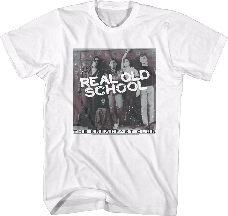 Real Old School Breakfast Club Shirt