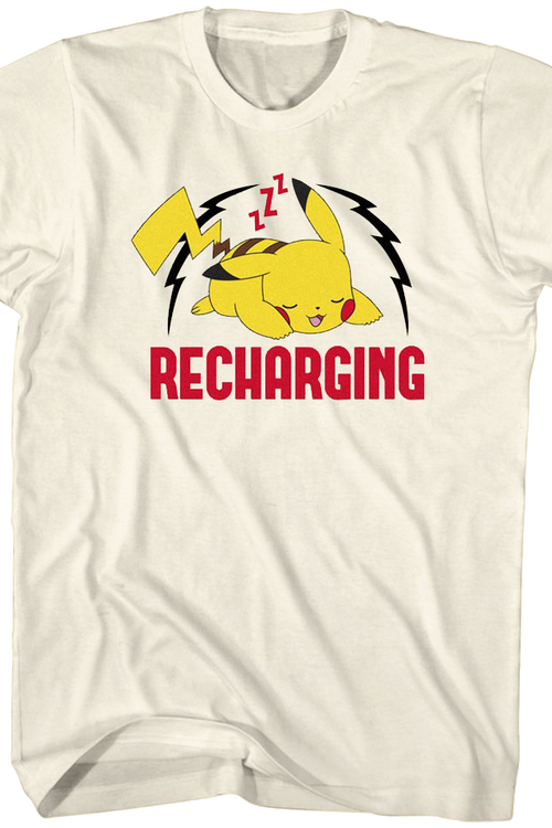 Recharging Pokemon T-Shirt