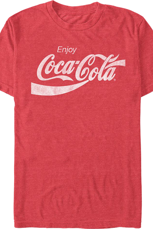 Red Enjoy Coca-Cola T-Shirt