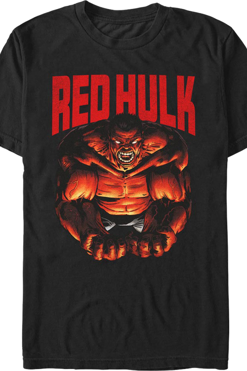 Red Hulk Marvel Comics T-Shirt