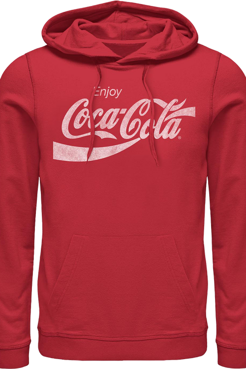 Red Enjoy Coca-Cola Hoodie