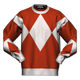 Red Ranger Mighty Morphin Power Rangers Knitted Sweater thumbnail