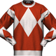 Red Ranger Mighty Morphin Power Rangers Knitted Sweater thumbnail