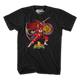 Red Ranger Profile Mighty Morphin Power Rangers T-Shirt thumbnail