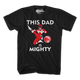 Red Ranger This Dad Mighty Morphin Power Rangers T-Shirt thumbnail