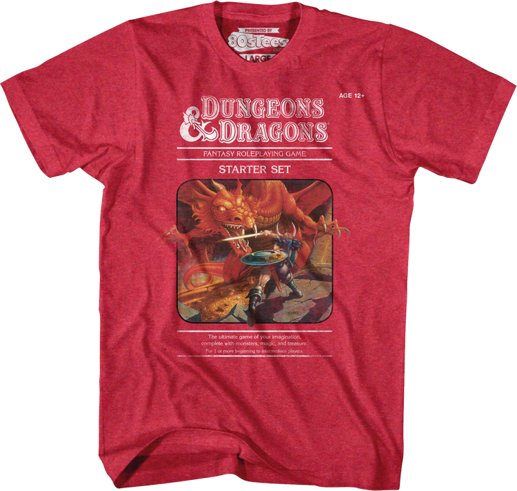 Red Starter Set Dungeons & Dragons T-Shirt