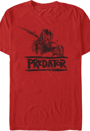 Red Sword Predator Badlands T-Shirt