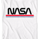 Red White Blue Logo NASA T-Shirt thumbnail