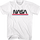 Red White Blue Logo NASA T-Shirt