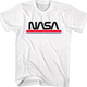 Red White Blue Logo NASA T-Shirt thumbnail