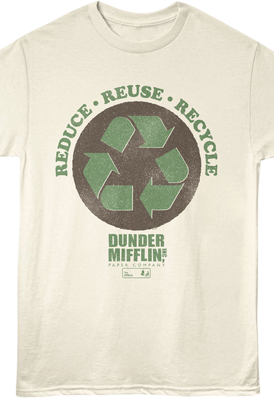 Reduce Reuse Recycle The Office T-Shirt
