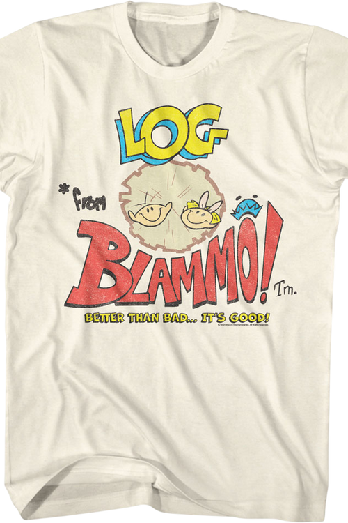 Log Ren And Stimpy T-Shirt