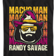 Repeating Macho Man Logo Randy Savage T-Shirt thumbnail