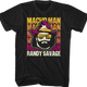 Repeating Macho Man Logo Randy Savage T-Shirt thumbnail