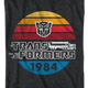 Retro 1984 Stripes Autobots Logo Transformers T-Shirt thumbnail