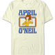 Retro April O'Neil Teenage Mutant Ninja Turtles T-Shirt thumbnail