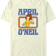 Retro April O'Neil Teenage Mutant Ninja Turtles T-Shirt thumbnail