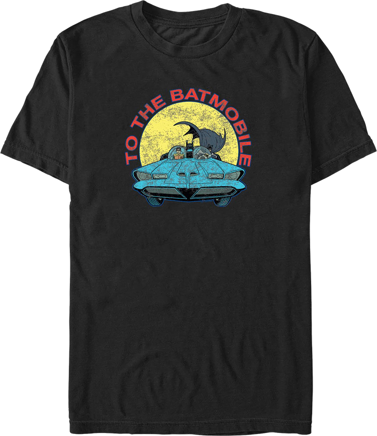 Batman To The Batmobile DC Comics T-Shirt