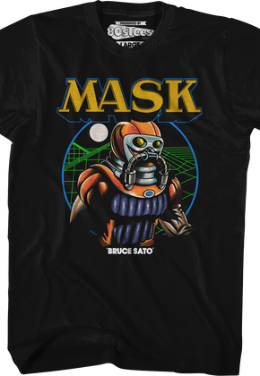 Retro Bruce Sato MASK T-Shirt
