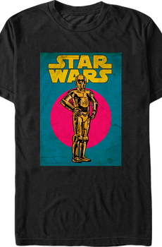 Retro C-3PO Star Wars T-Shirt