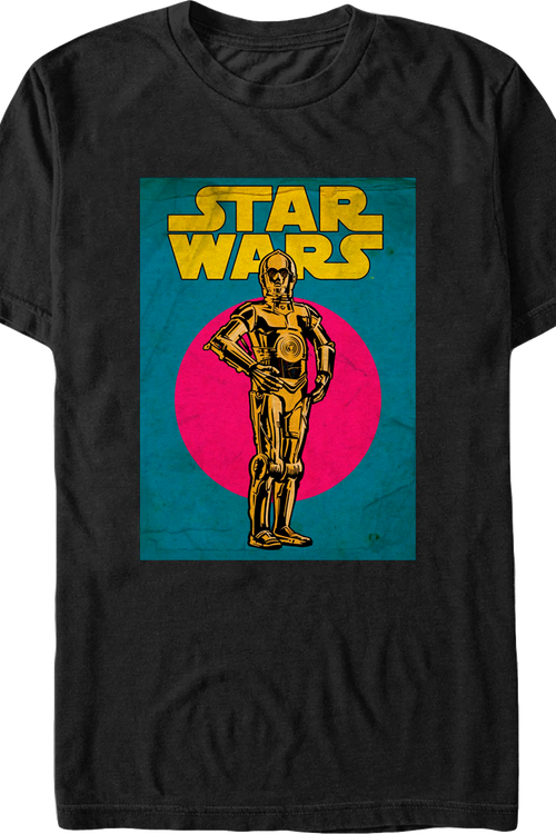 Retro C-3PO Star Wars T-Shirt