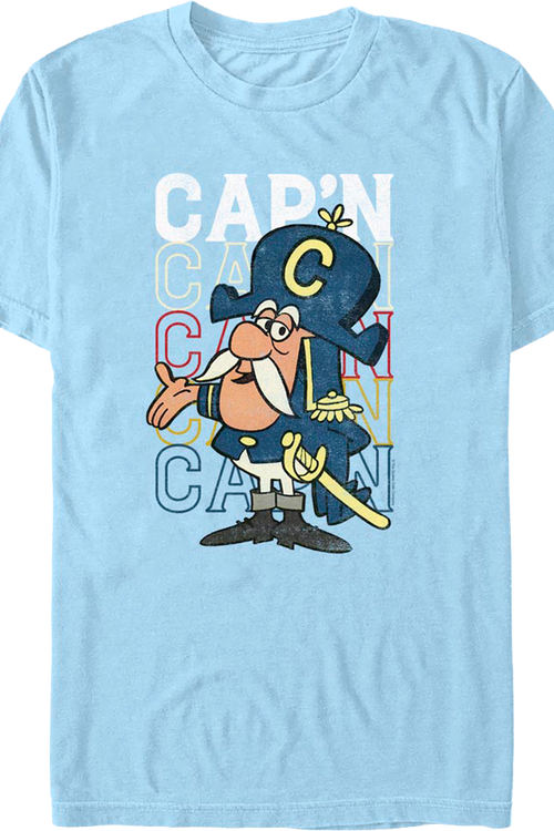 Light Blue Retro Cap'n Crunch T-Shirt