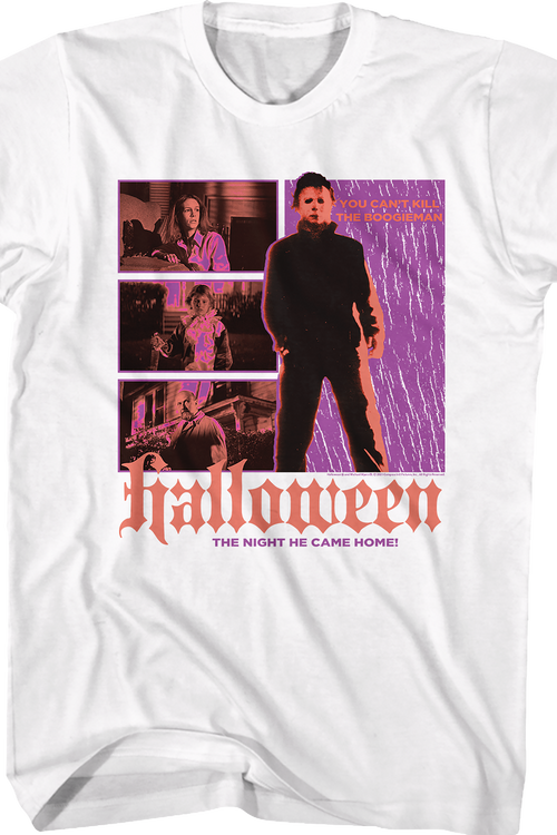 Retro Collage Poster Halloween T-Shirt