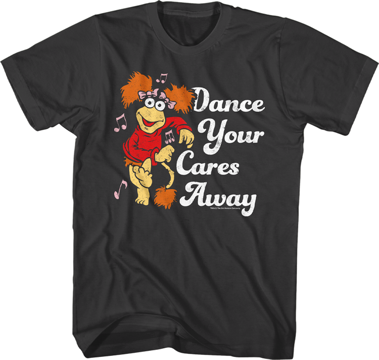 Retro Dance Your Cares Away Fraggle Rock T-Shirt