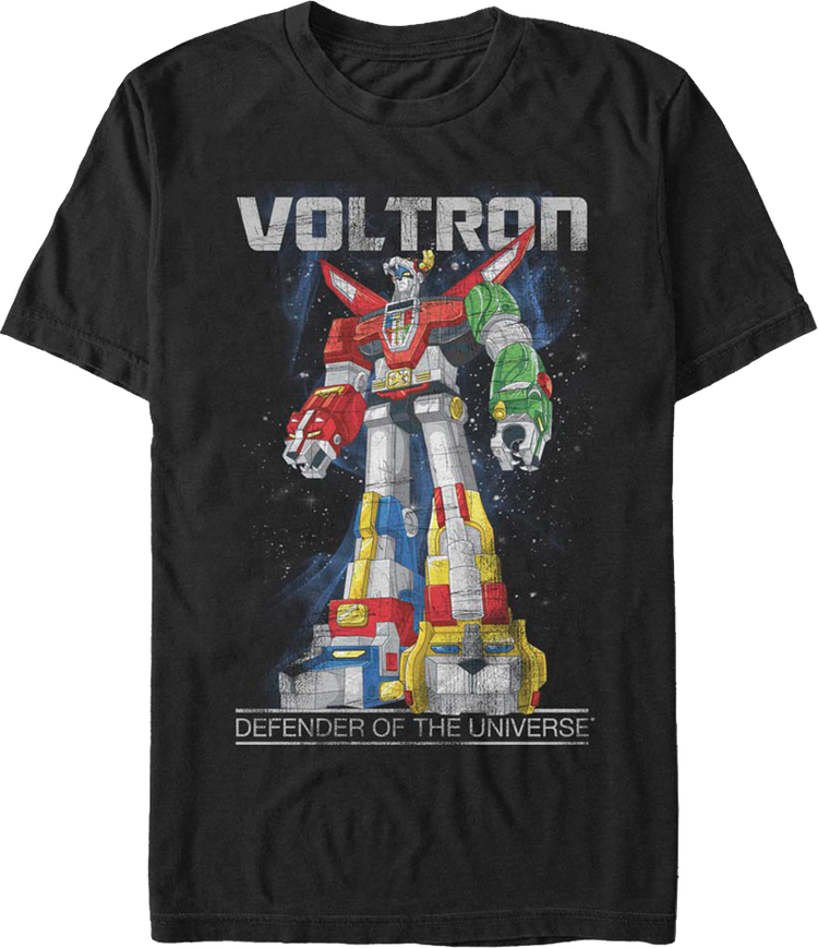 Retro Defender Voltron T-Shirt