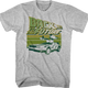 Retro Time Traveling DeLorean Back To The Future T-Shirt thumbnail