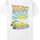 White Retro DeLorean Sunshine Back To The Future T-Shirt