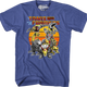 Retro Dinobots Transformers T-Shirt thumbnail