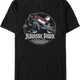Retro Dinosaur Circle Jurassic Park T-Shirt thumbnail