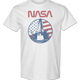 Retro Flag Blastoff NASA T-Shirt thumbnail