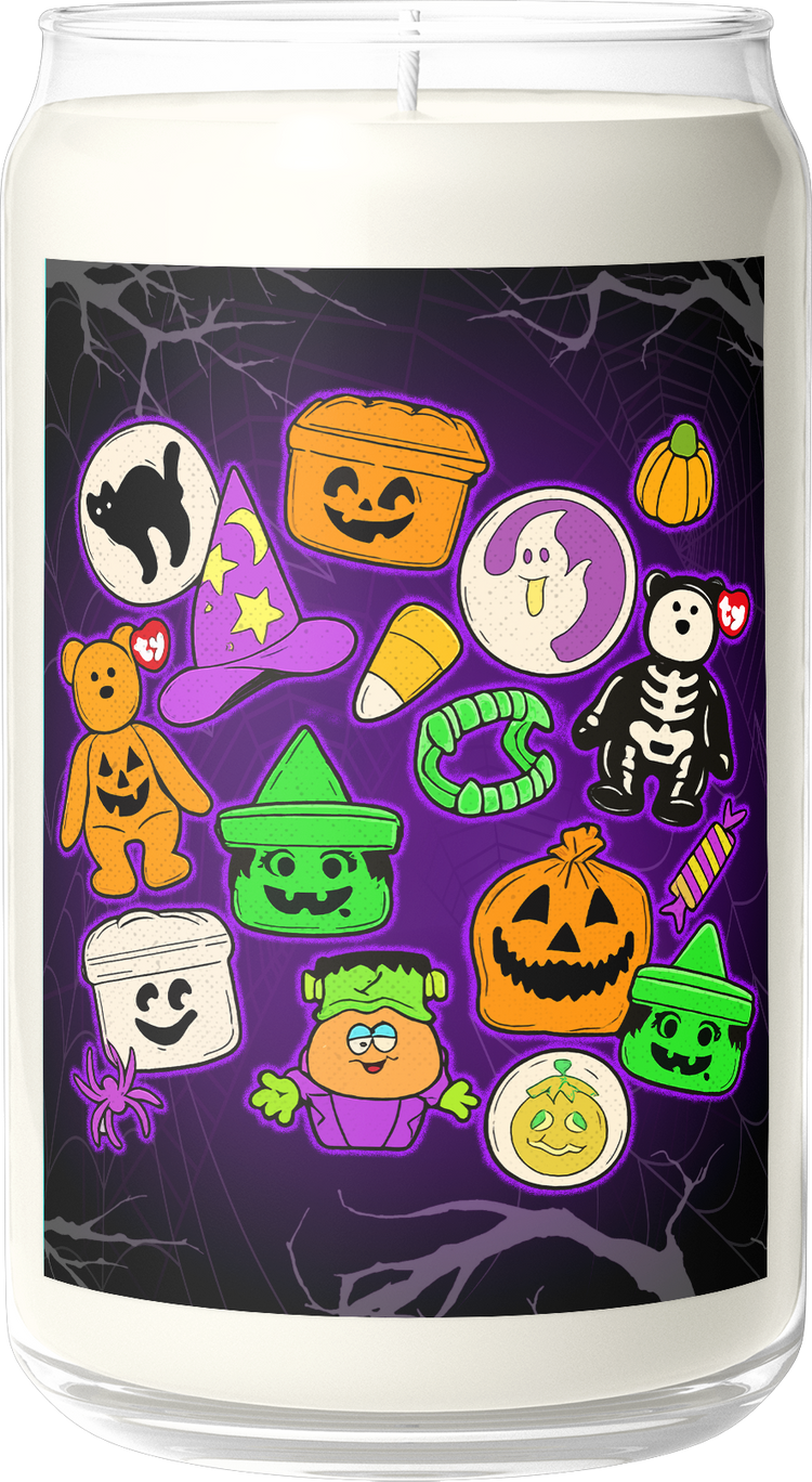 Retro Halloween Memories Spiced Pumpkin Scented Candle