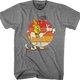 Retro Hanker For A Hunk'A Cheese Time For Timer T-Shirt thumbnail