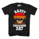 Retro Happy Groundhog Day T-Shirt thumbnail