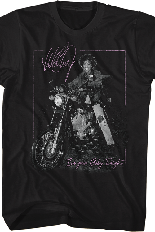 Retro I'm Your Baby Tonight Whitney Houston T-Shirt