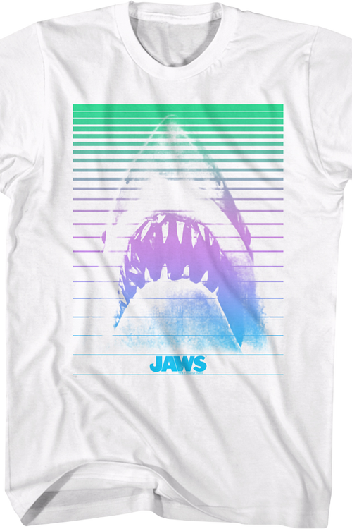 Retro Jaws Shark Attack T-Shirt