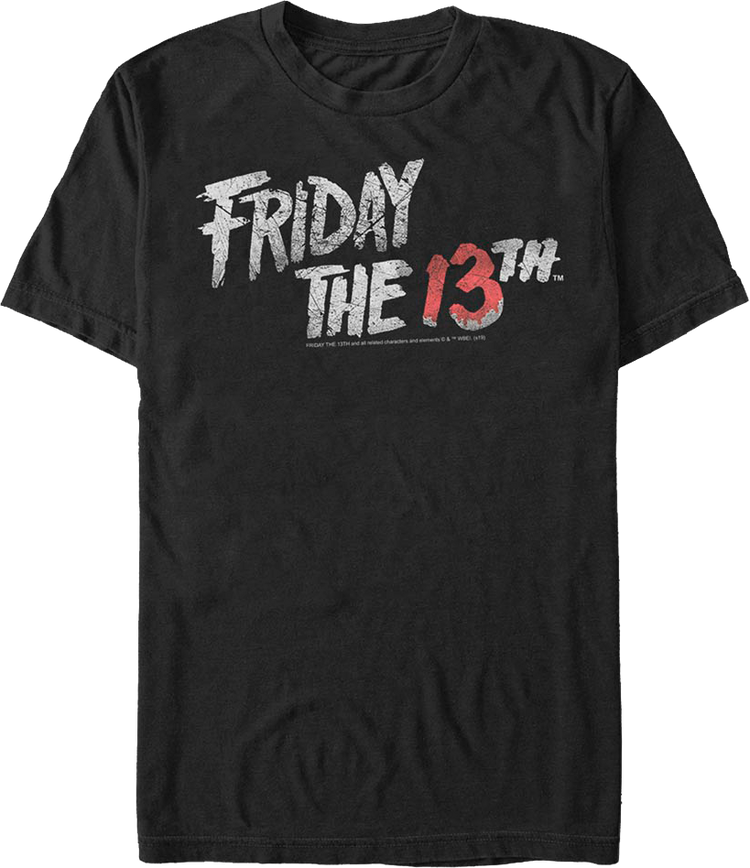 Retro Logo Friday the 13th T-Shirt