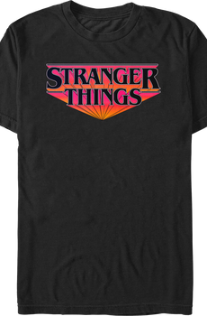 Retro Logo Stranger Things T-Shirt